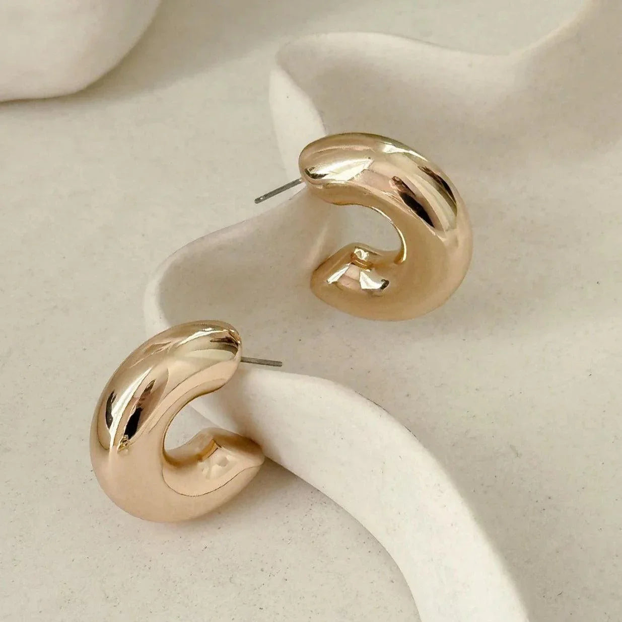 Serenity Gold Earrings