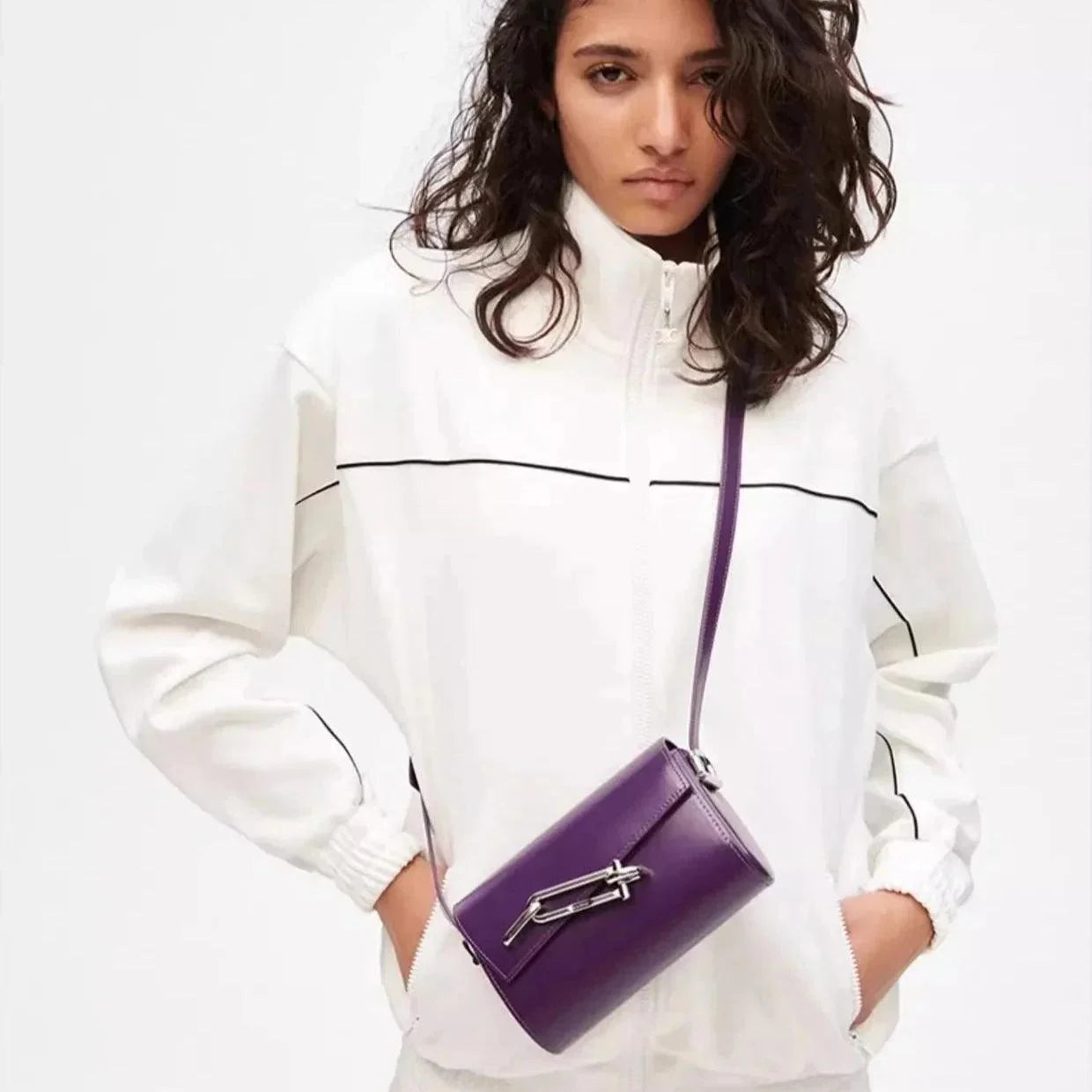 Marie Vintage Metallic Bag