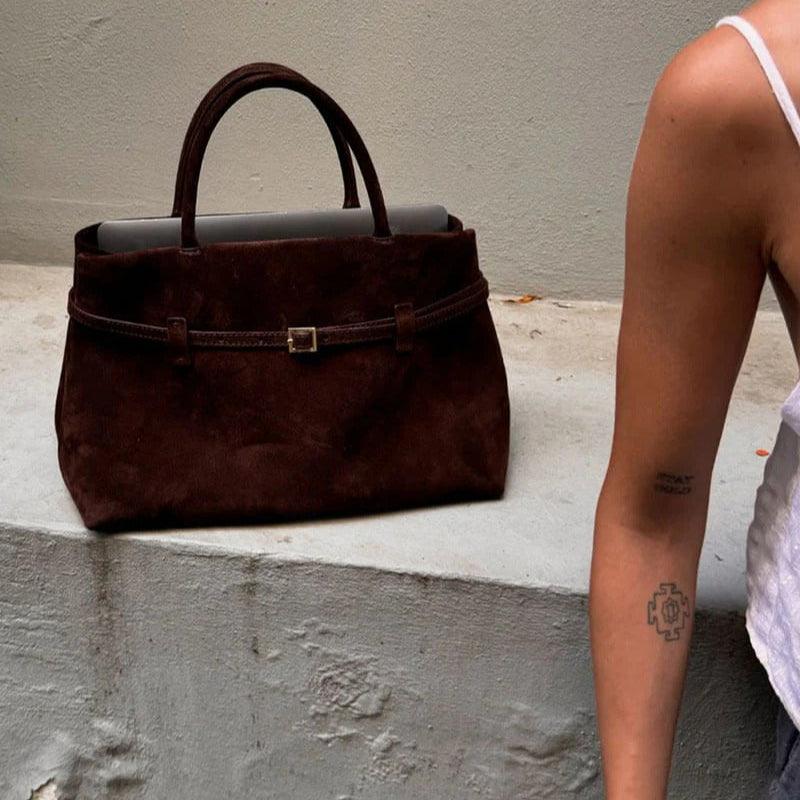 Aubrey Suede Bag