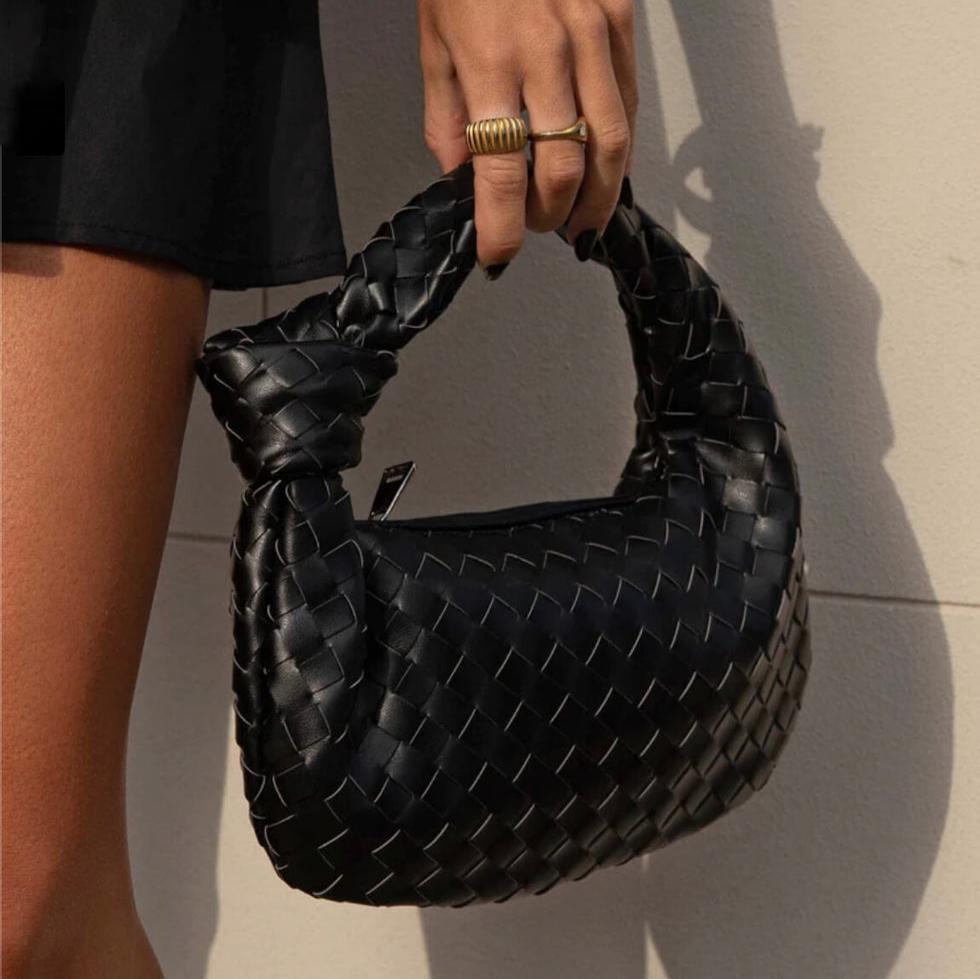Charlotte Woven Mini Tote
