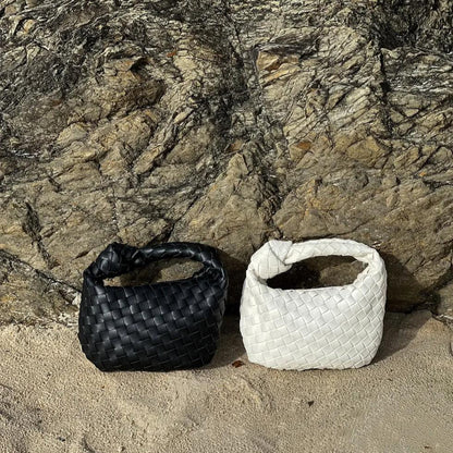 Charlotte Woven Mini Tote