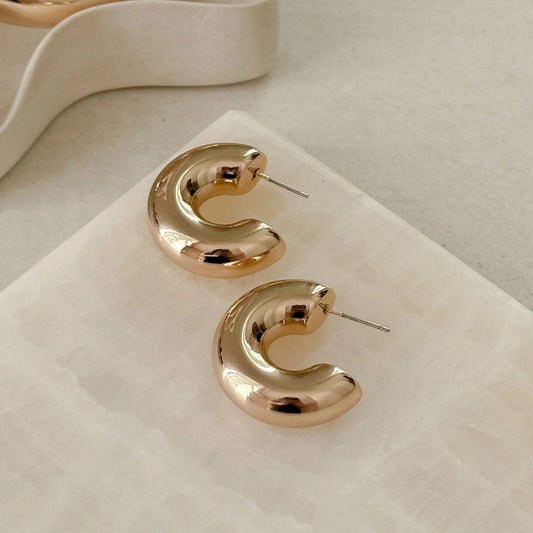 Serenity Gold Earrings
