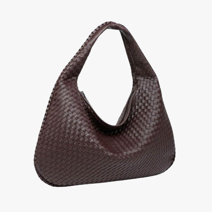 Brianna Luxe Braided Tote