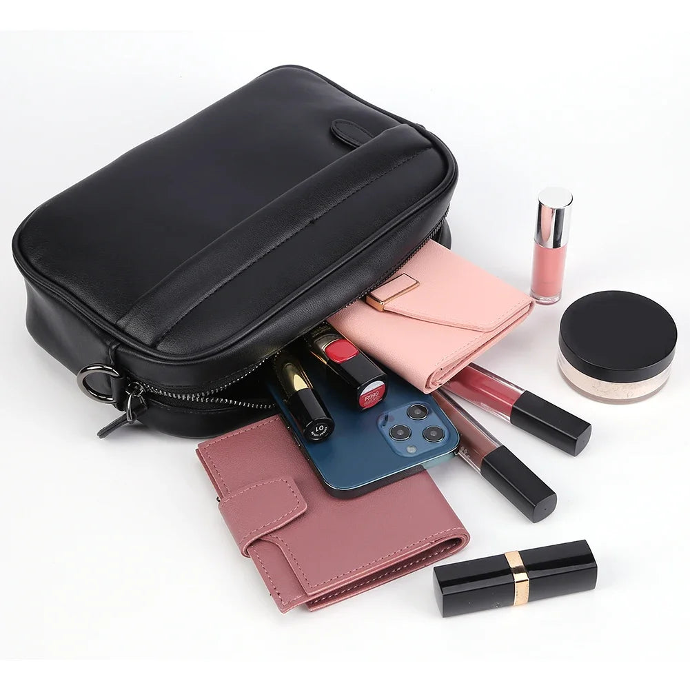 Business Shoulder Bag for Woman PU Leather