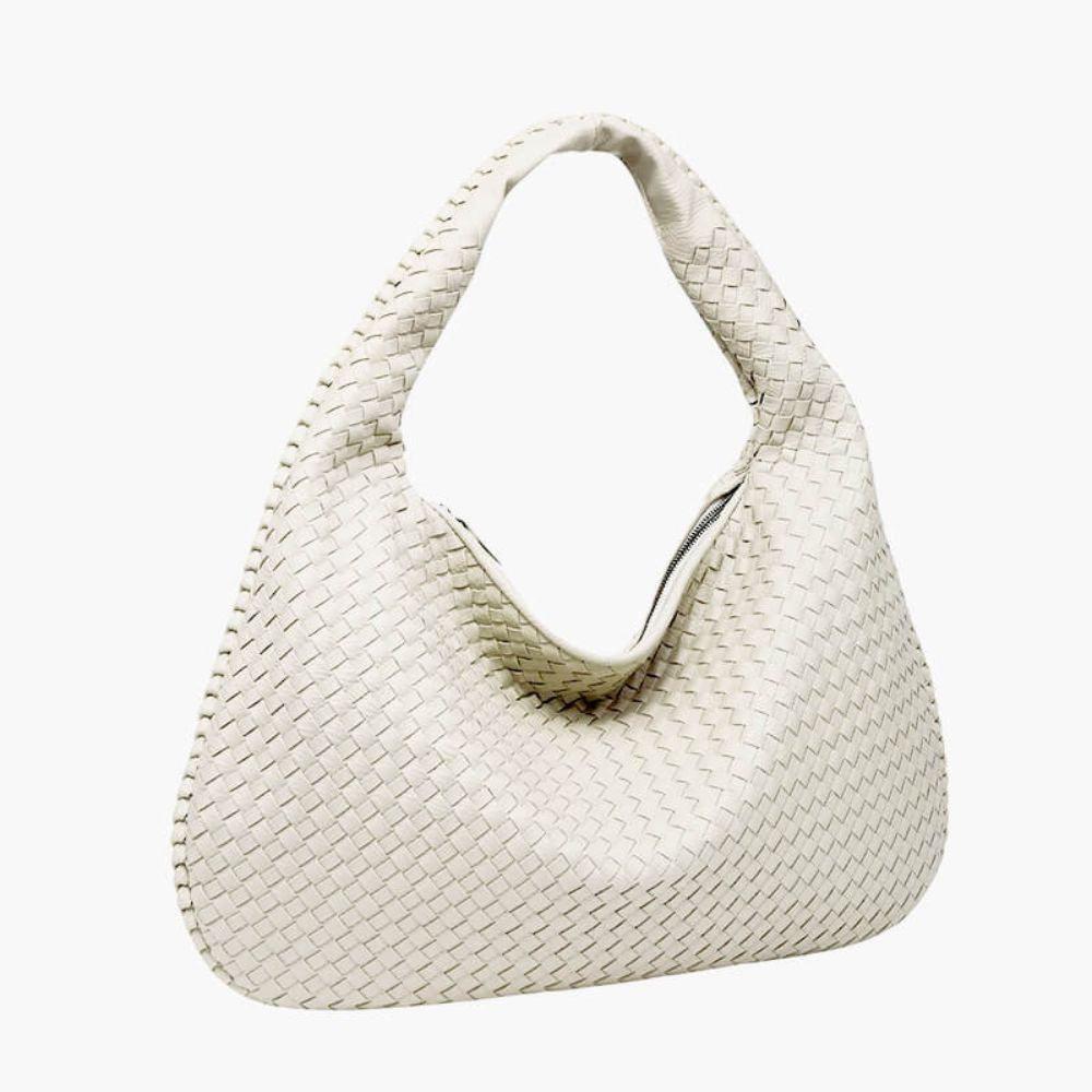 Brianna Luxe Braided Tote