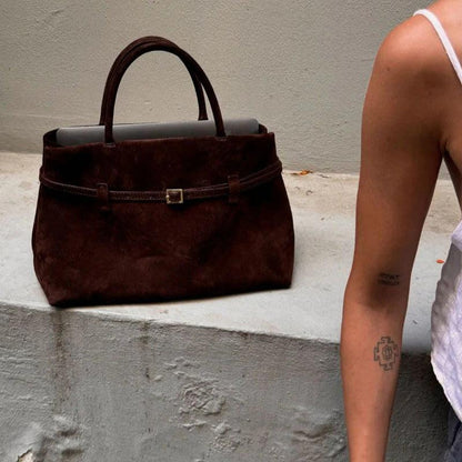 Aubrey Suede Bag
