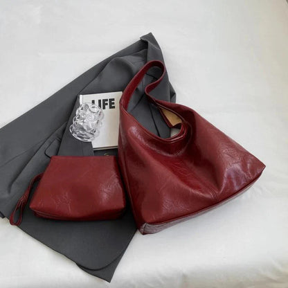 Mia Vegan Leather Tote Bag