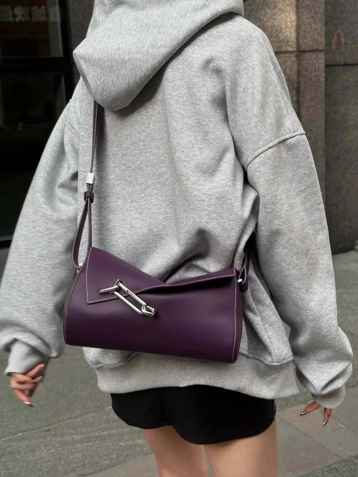 Marie Vintage Metallic Bag