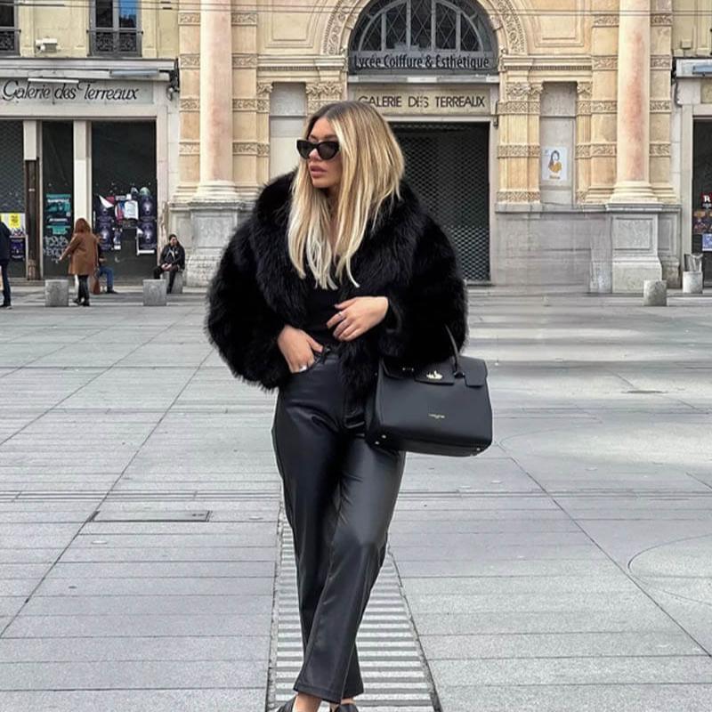 Aurélie Faux Fur Coat