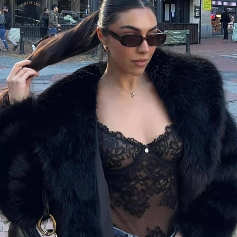Aurélie Faux Fur Coat