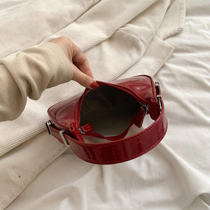 Retro Half-Moon Bag