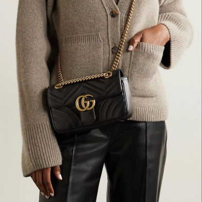 Giselle Gold Quilted Bag